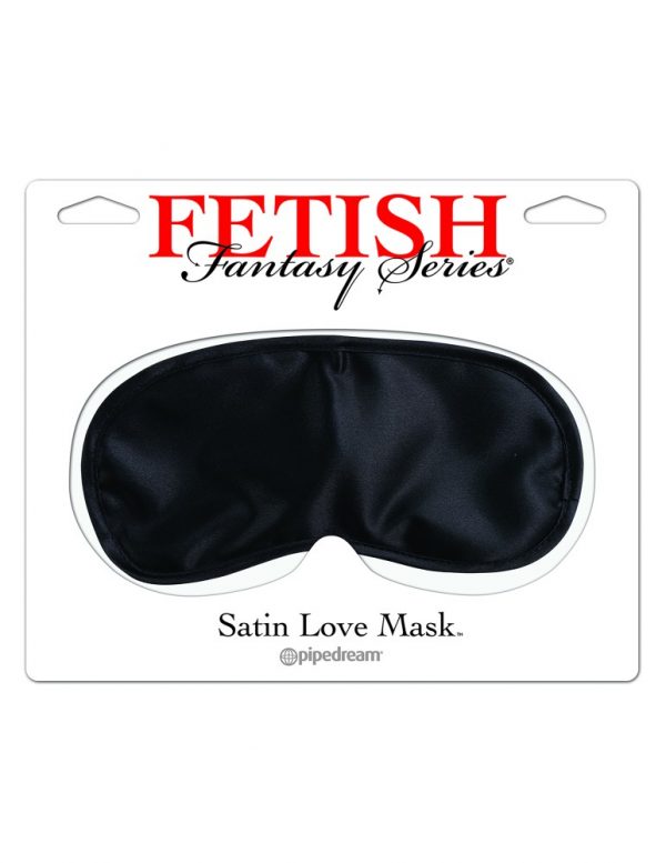 Satin Love Mask  Black ViPstore.hu - Erotika Webáruház - Szexshop