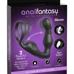 Ass-Gasm Pro P-Spot Milker Black ViPstore.hu - Erotika Webáruház - Szexshop