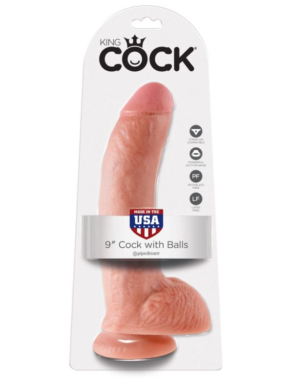 9" Cock with Balls  Light ViPstore.hu - Erotika Webáruház - Szexshop