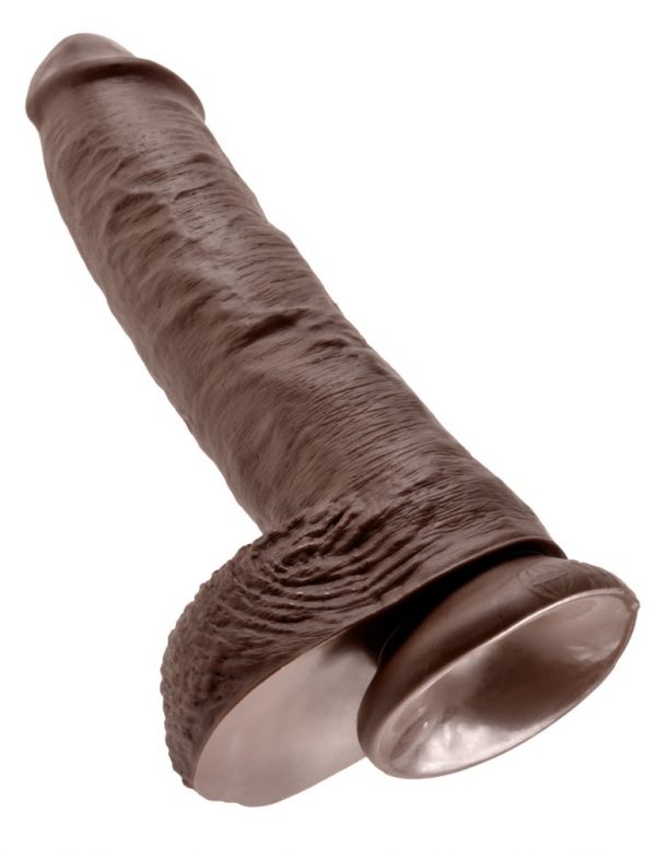10" Cock with Balls  Brown ViPstore.hu - Erotika Webáruház - Szexshop 5