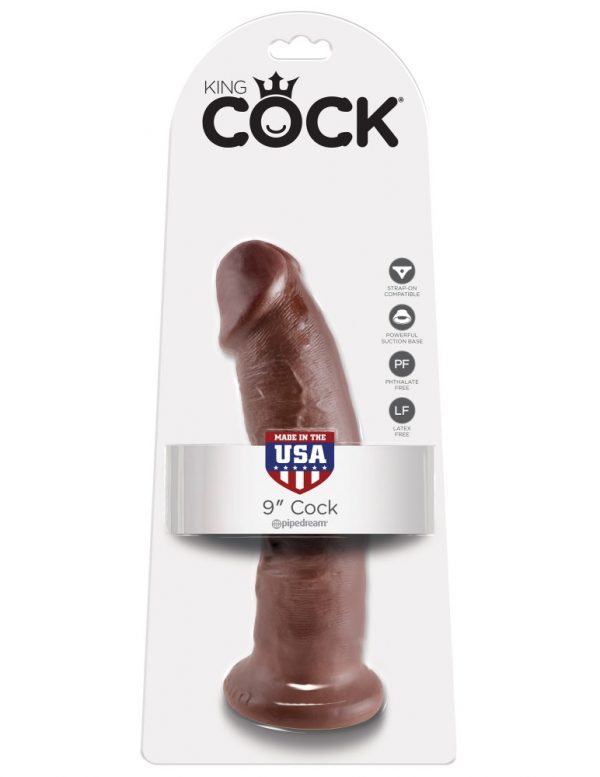 9" Cock  Brown ViPstore.hu - Erotika Webáruház - Szexshop
