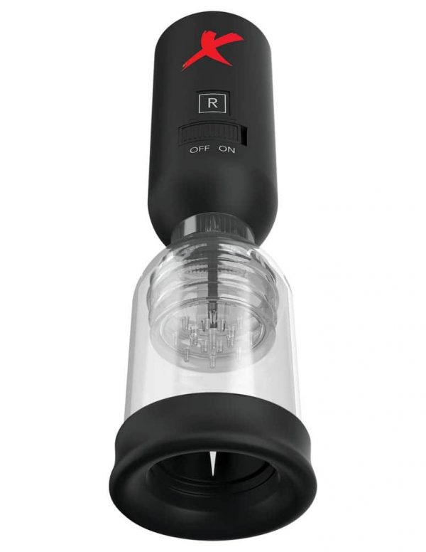 Tip Teazer Power Pump  Clear/Black ViPstore.hu - Erotika Webáruház - Szexshop 2