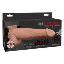 9" Squirting Hollow Strap-on  Light/Black | ViPstore.hu - Erotika webáruház #1 - EAN 603912759280 | SKU PIPE339821
