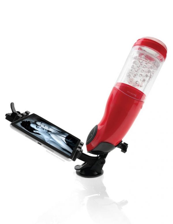 Mega-Bator Mouth  Red/Clear ViPstore.hu - Erotika Webáruház - Szexshop 3