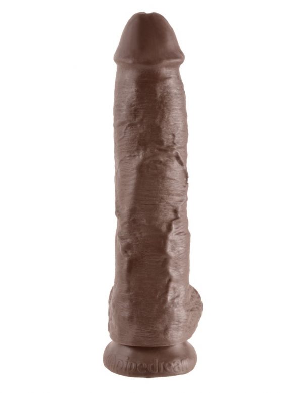 10" Cock with Balls  Brown ViPstore.hu - Erotika Webáruház - Szexshop 2