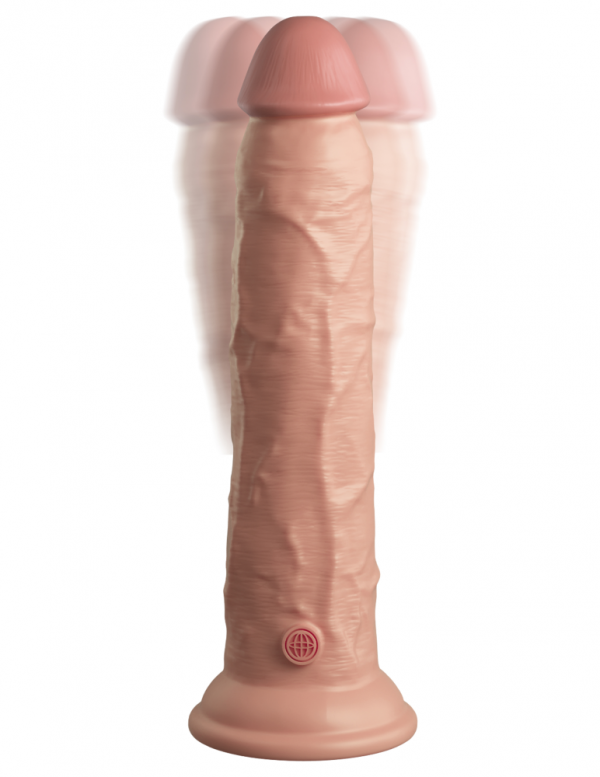 9" Dual Density Vibrating Silicone Cock with Remote  Light ViPstore.hu - Erotika Webáruház - Szexshop 5