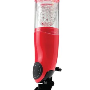 Mega-Bator Mouth  Red/Clear ViPstore.hu - Erotika Webáruház - Szexshop 2