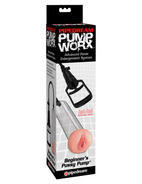 Beginner's Pussy Pump Clear/Light/Black ViPstore.hu - Erotika Webáruház - Szexshop