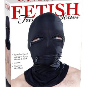 Zipper Face Hood  Black ViPstore.hu - Erotika Webáruház - Szexshop