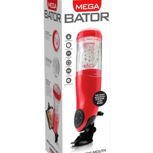 Mega-Bator Mouth  Red/Clear ViPstore.hu - Erotika Webáruház - Szexshop