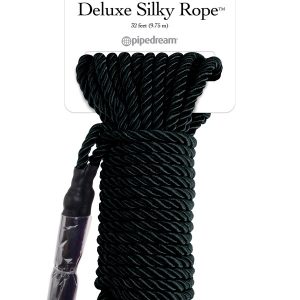 Deluxe Silk Rope  Black ViPstore.hu - Erotika Webáruház - Szexshop