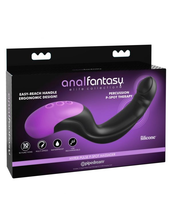 Hyper-Pulse P-Spot Massager Black/ Purple ViPstore.hu - Erotika Webáruház - Szexshop