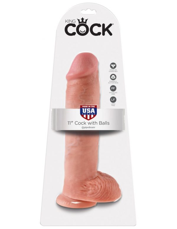 11" Cock with Balls  Light ViPstore.hu - Erotika Webáruház - Szexshop