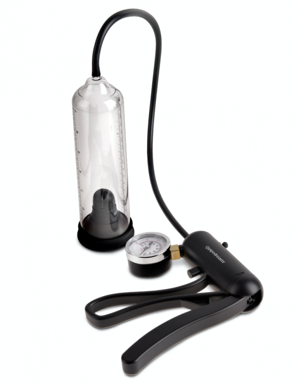 Pro-Gauge Power Pump  Clear/Black ViPstore.hu - Erotika Webáruház - Szexshop 3