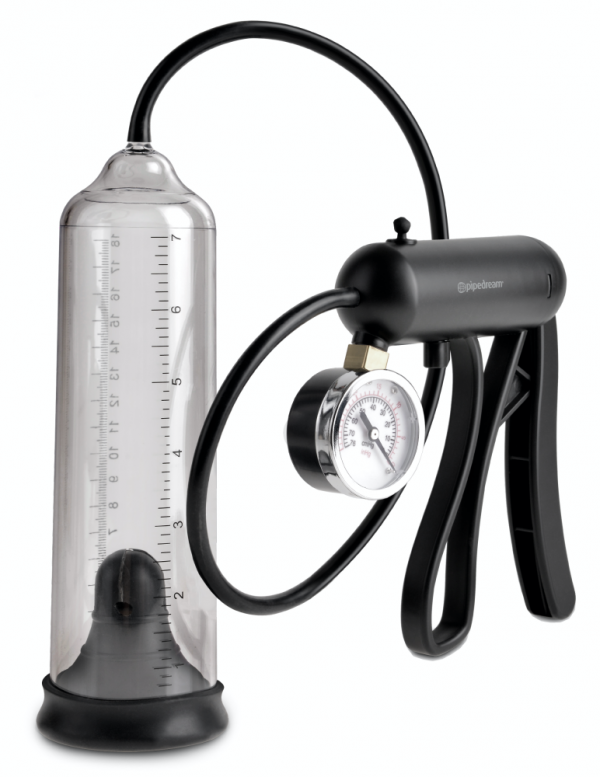 Pro-Gauge Power Pump  Clear/Black ViPstore.hu - Erotika Webáruház - Szexshop 2