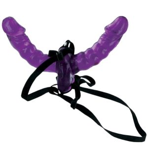 Double Delight Strap-on  Purple/Black ViPstore.hu - Erotika Webáruház - Szexshop 2