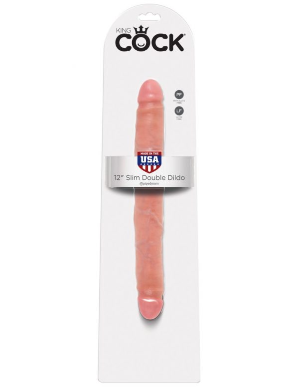 12" Slim Double Dildo Light ViPstore.hu - Erotika Webáruház - Szexshop