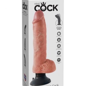10" Vibrating Cock with Balls  Light ViPstore.hu - Erotika Webáruház - Szexshop