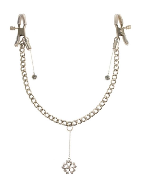 Crystal Nipple Clamps  Silver ViPstore.hu - Erotika Webáruház - Szexshop 3