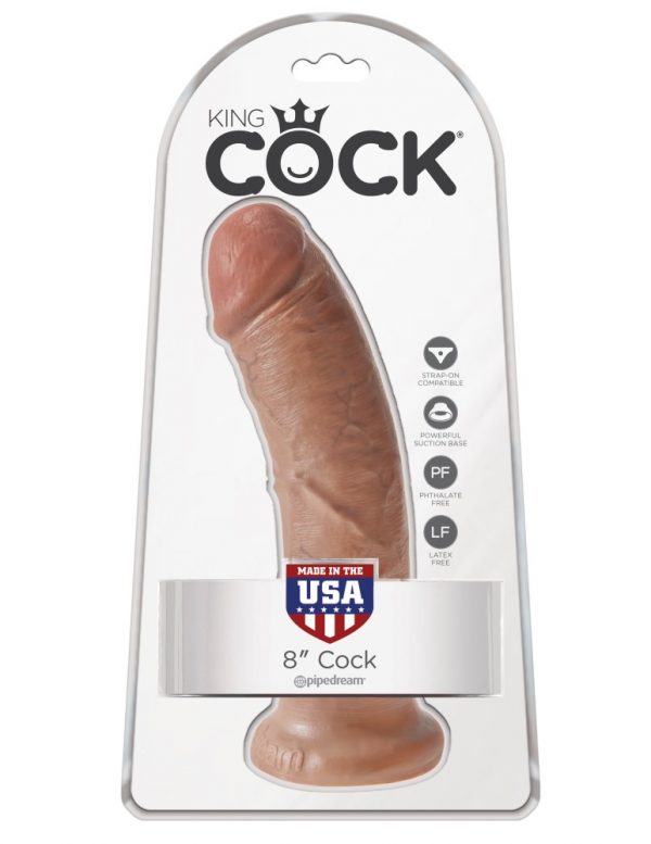 8" Cock  Tan ViPstore.hu - Erotika Webáruház - Szexshop