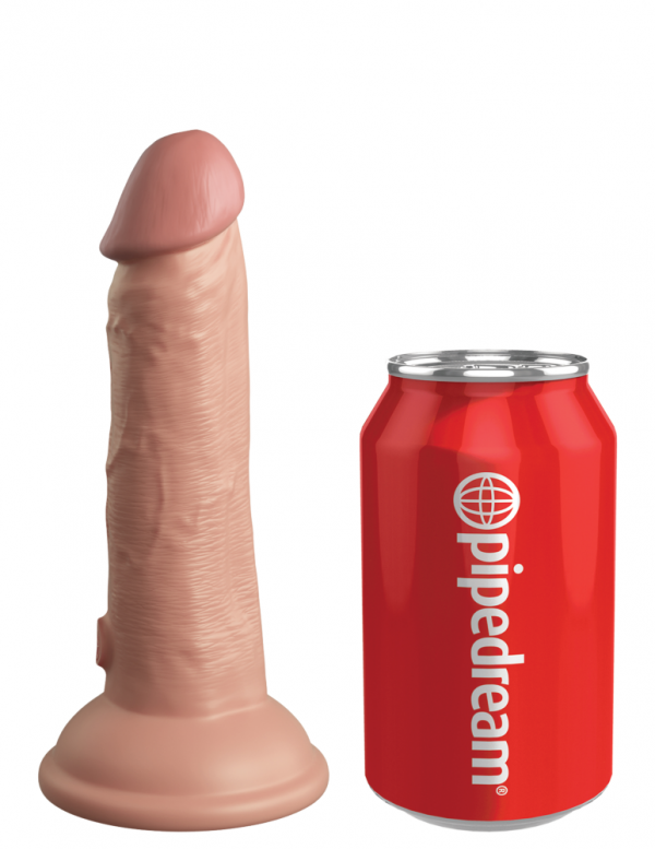 6" Dual Density Vibrating Silicone Cock  Light ViPstore.hu - Erotika Webáruház - Szexshop 6