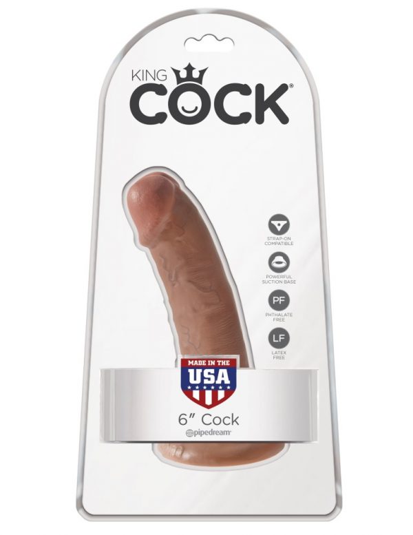6" Cock  Tan ViPstore.hu - Erotika Webáruház - Szexshop