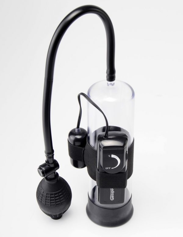Beginner's Vibrating Pump Clear/Black ViPstore.hu - Erotika Webáruház - Szexshop 3