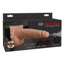 7" Squirting Hollow Strap-on Light/Black | ViPstore.hu - Erotika webáruház #1 - EAN 603912759266 | SKU PIPE339721