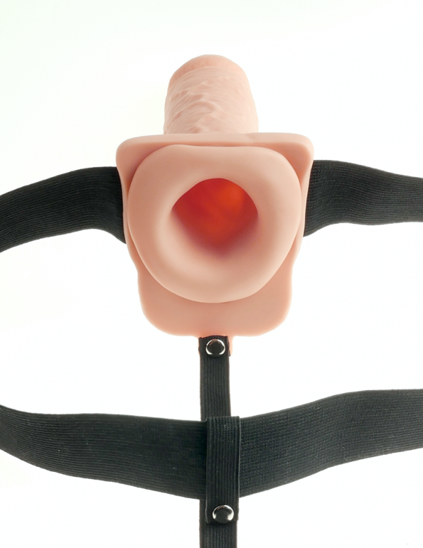 7" Hollow Strap-On  Light/Black ViPstore.hu - Erotika Webáruház - Szexshop 4