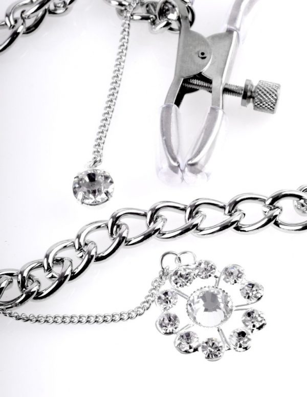 Crystal Nipple Clamps  Silver ViPstore.hu - Erotika Webáruház - Szexshop 4