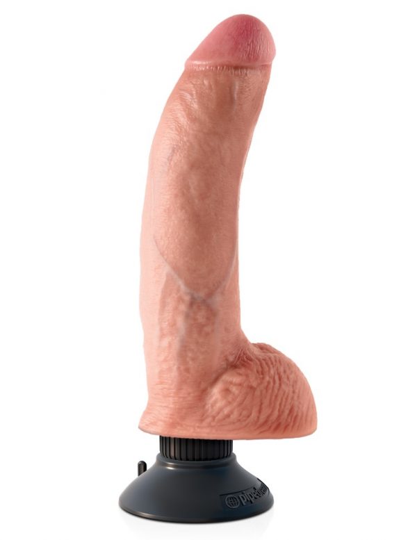 9" Vibrating Cock with Balls  Light ViPstore.hu - Erotika Webáruház - Szexshop 2