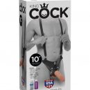 10" Hollow Strap On Suspender System Light/Black | ViPstore.hu - Erotika webáruház #1 - EAN 603912737929 | SKU PIPE564121