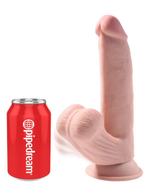 8" Triple Density Cock With Swinging Balls  Light ViPstore.hu - Erotika Webáruház - Szexshop 4