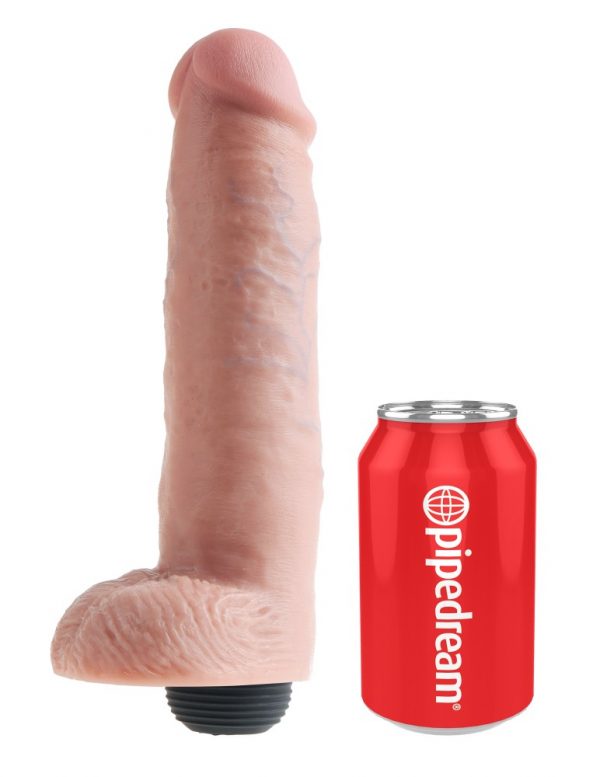 10" Squirting Cock with Balls  Light ViPstore.hu - Erotika Webáruház - Szexshop 4