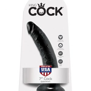 7" Cock  Black ViPstore.hu - Erotika Webáruház - Szexshop