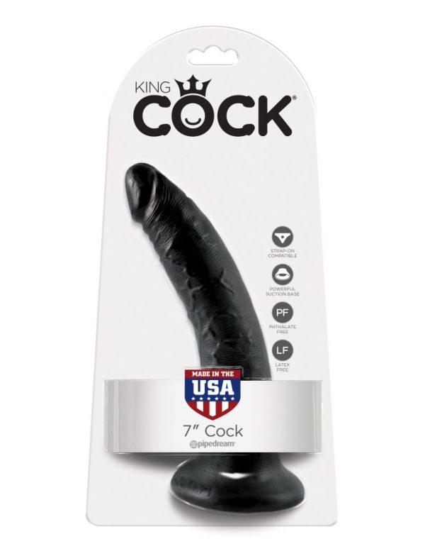 7" Cock  Black ViPstore.hu - Erotika Webáruház - Szexshop
