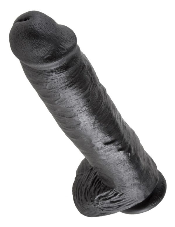 11" Cock with Balls Black ViPstore.hu - Erotika Webáruház - Szexshop 4
