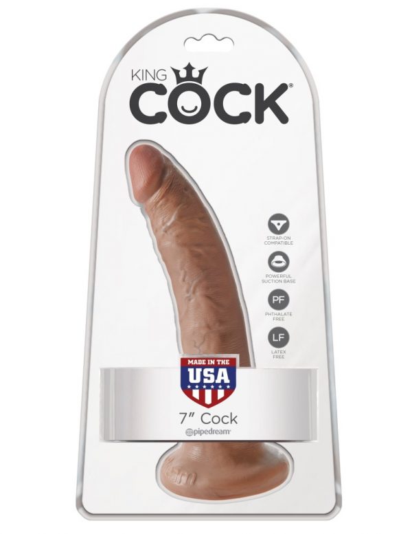 7" Cock  Tan ViPstore.hu - Erotika Webáruház - Szexshop