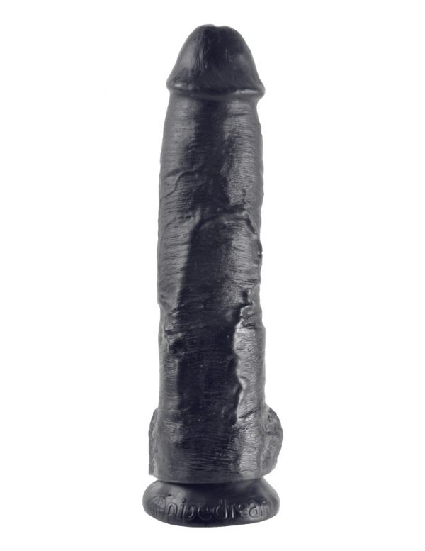 10" Cock with Balls  Black ViPstore.hu - Erotika Webáruház - Szexshop 2
