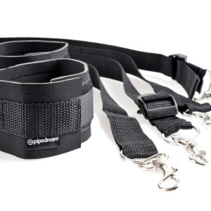 Cuff & Tether Set Black