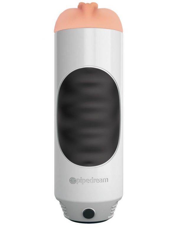 Mega Grip Vibrating Stroker Pussy  White/Black/Light ViPstore.hu - Erotika Webáruház - Szexshop 2