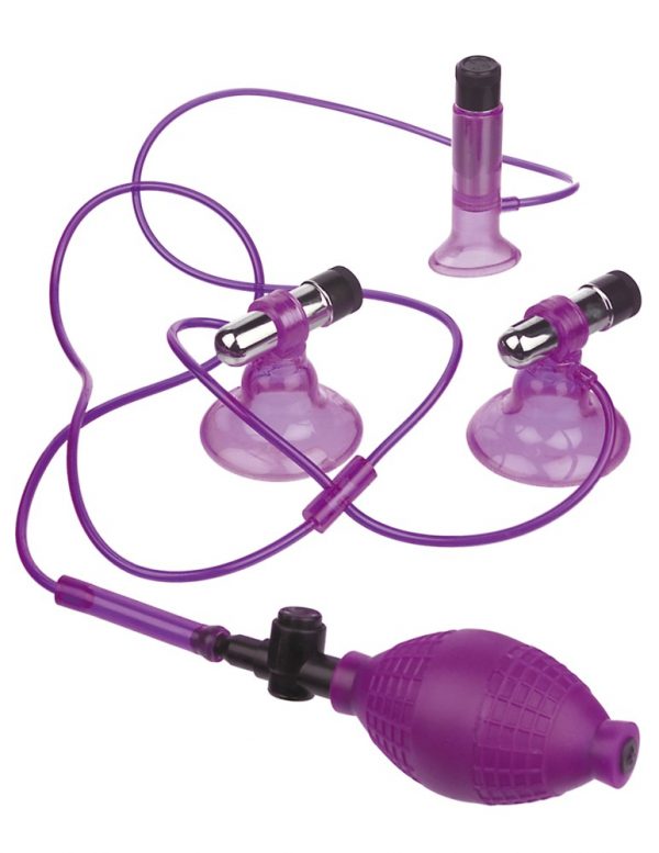 Fetish Fantasy Triple Suckers  Purple/Clear ViPstore.hu - Erotika Webáruház - Szexshop 2