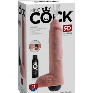 11" Squirting Cock with Balls  Light ViPstore.hu - Erotika Webáruház - Szexshop