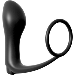 Ass-Gasm Cockring Vibrating Plug Black ViPstore.hu - Erotika Webáruház - Szexshop 2