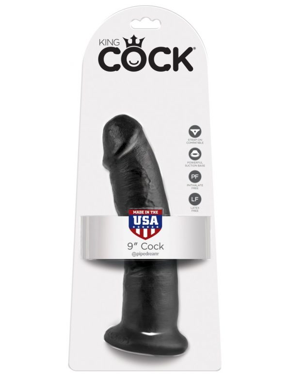 9" Cock  Black ViPstore.hu - Erotika Webáruház - Szexshop