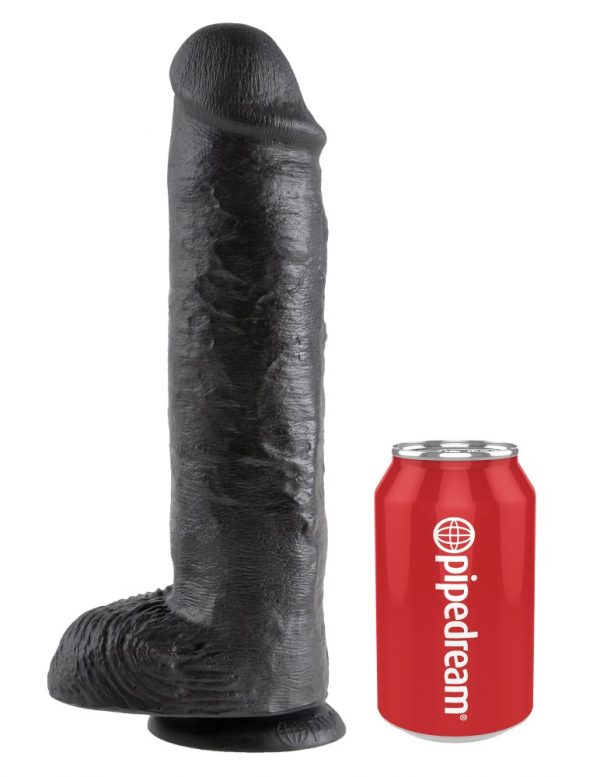 11" Cock with Balls Black ViPstore.hu - Erotika Webáruház - Szexshop 3