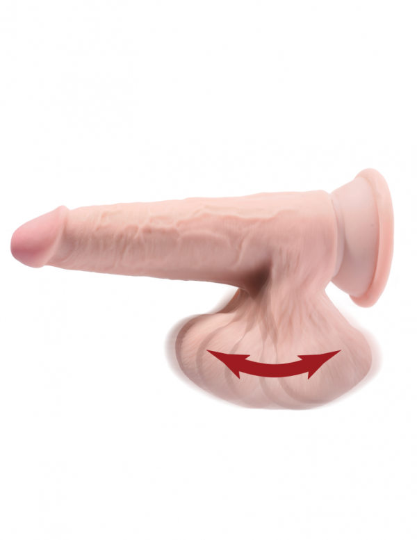 7" Triple Density Cock With Swinging Balls Light ViPstore.hu - Erotika Webáruház - Szexshop 5