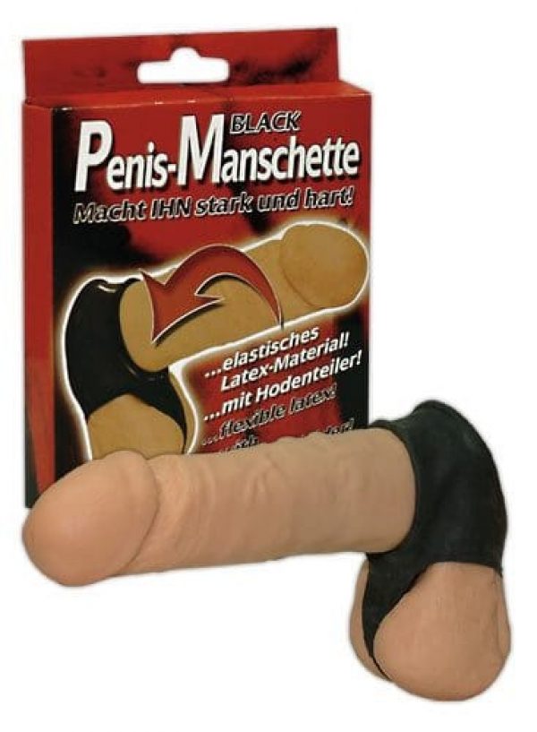 Penis Cuff Black ViPstore.hu - Erotika Webáruház - Szexshop