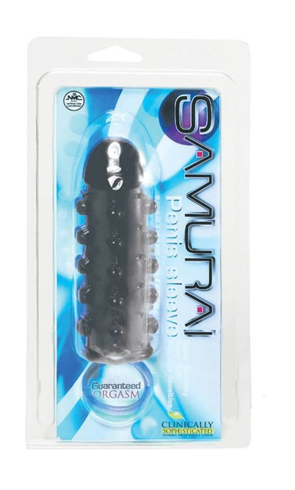 Samurai Penis Sleeve Black ViPstore.hu - Erotika Webáruház - Szexshop