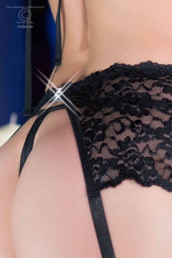 CR 4220 M Black Open Bra 3 pc Set ViPstore.hu - Erotika Webáruház - Szexshop 5